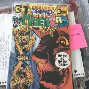 Deathwatch 2000 Cyberrad #1 Comic Book - Colorful Cover